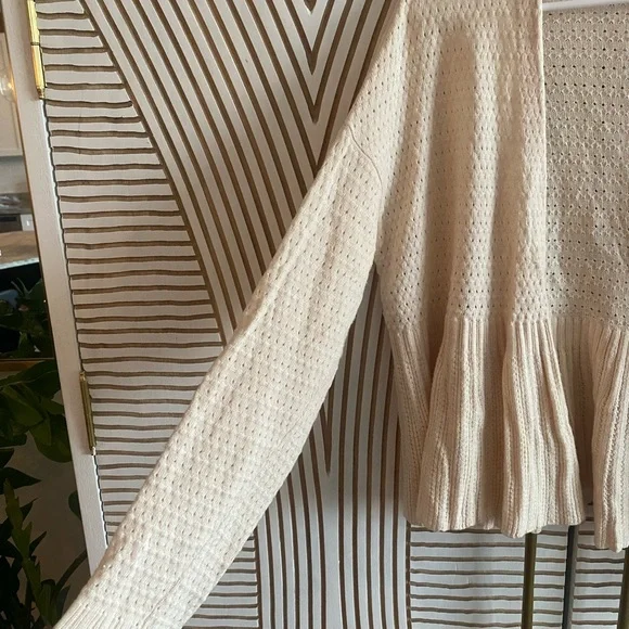 Cozy Cream Sweater from Anthropologie - Picture 3 of 5
